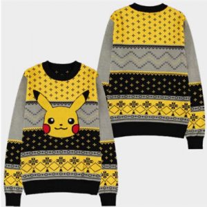 Pokemon - Men's Pikachu Christmas Jumper-KW375461POK-XL