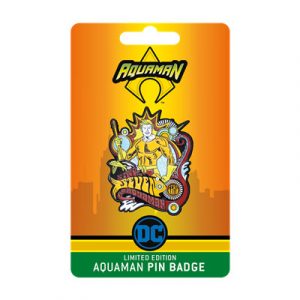 Aquaman DC Comics Limited Edition Pin Badge-THG-DC30