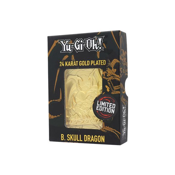 Yu-Gi-Oh! Limited Edition 24K Gold Plated Collectible - B. Skull Dragon-KON-YGO49G