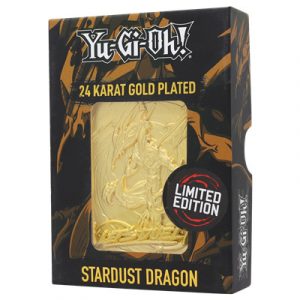 Yu-Gi-Oh! Limited Edition 24K Gold Plated Collectible - Stardust Dragon-KON-YGO51G