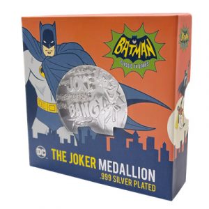 The Joker .999 Silver Plated Medallion-THG-DC40