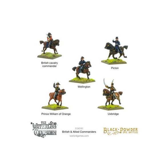 Black Powder Epic Battles - Napoleonic British & Allied Commanders-312401001