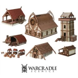Warcradle Scenics - Estun Village Set - EN-WSA550001