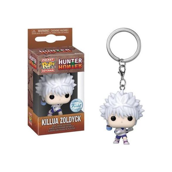 Funko POP! Keychain: HxH - Killua Zoldyck w/ Yoyo-FK66518