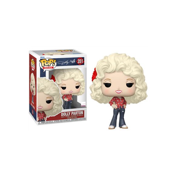 Funko POP! Rocks: Dolly Parton('77 tour)-FK65771