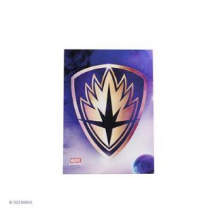 Gamegenic - Marvel Champions FINE ART Sleeves – Guardians of the Galaxy Logo (51 Sleeves)-GGS15022ML