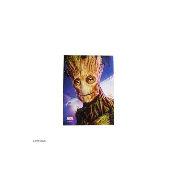 Gamegenic - Marvel Champions FINE ART Sleeves – Groot (51 Sleeves)-GGS15014ML