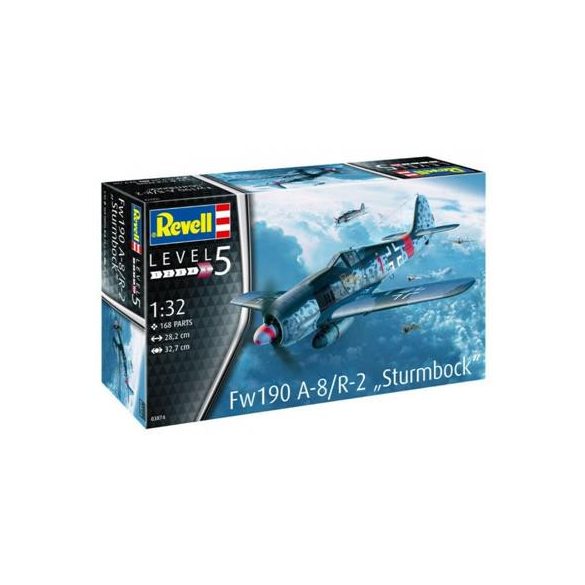 Revell: Fw190 A-8/R-2 "Sturmbock" - 1:32-03874