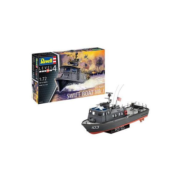 Revell: US Navy SWIFT BOAT Mk.I - 1:72-05176