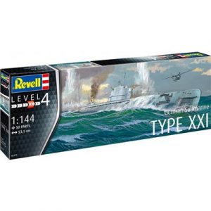 Revell: German Submarine Type XXI - 1:144-05177