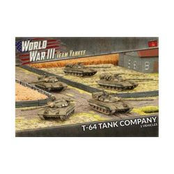 World War III Team Yankee: T-64 Tankovy Company (Plastic) - EN-TSBX13