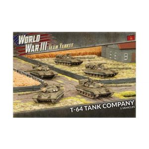 World War III Team Yankee: T-64 Tankovy Company (Plastic) - EN-TSBX13