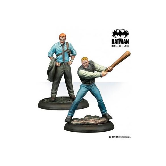 Batman Miniature Game: Lieutenant Gordon & Detective Flass Year One - EN-35DC294