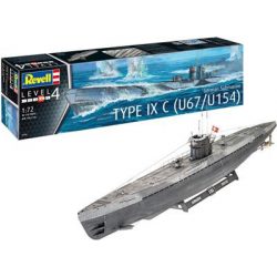 Revell: German Submarine Type IX C U67/U154 - 1:72-05166