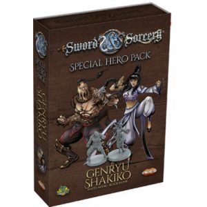 Sword & Sorcery - White/Black Monk (Genryu/Shakiko) Hero Pack - EN-GRPR204