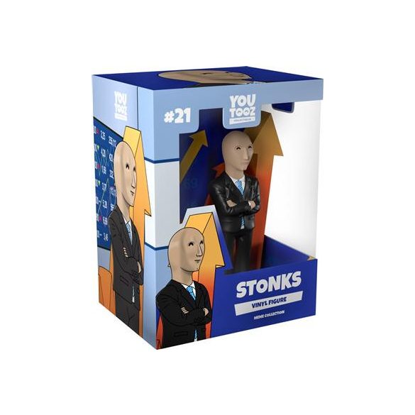 Youtooz: Meme - Stonks Vinyl Figure-STONKS