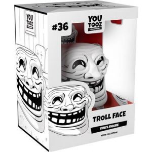 Youtooz: Meme - Trollface Vinyl Figure-TROLLFACE