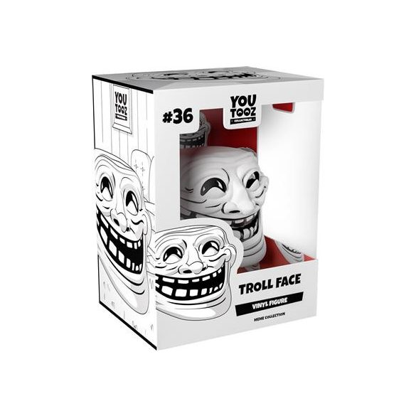 Youtooz: Meme - Trollface Vinyl Figure-TROLLFACE