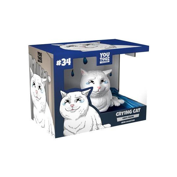 Youtooz: Meme - Crying Cat Vinyl Figure-CRYINGCAT