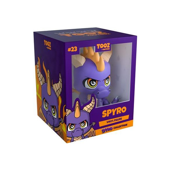 Youtooz: Spyro - Spyro Fired Vinyl Figure-SPYROFIREDUP