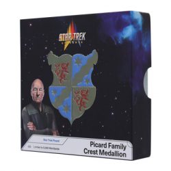 Star Trek Picard Family Crest Limited Edition Medallion-THG-TREK01