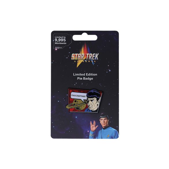 Star Trek Limited Editon Spock Pin Badge-THG-TREK04