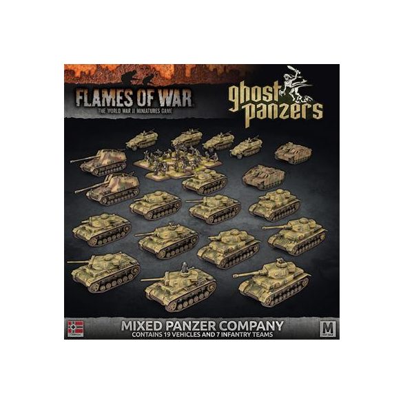 Flames Of War: Eastern Front German Mixed Panzer Company Army Deal (MW) - EN-GEAB24