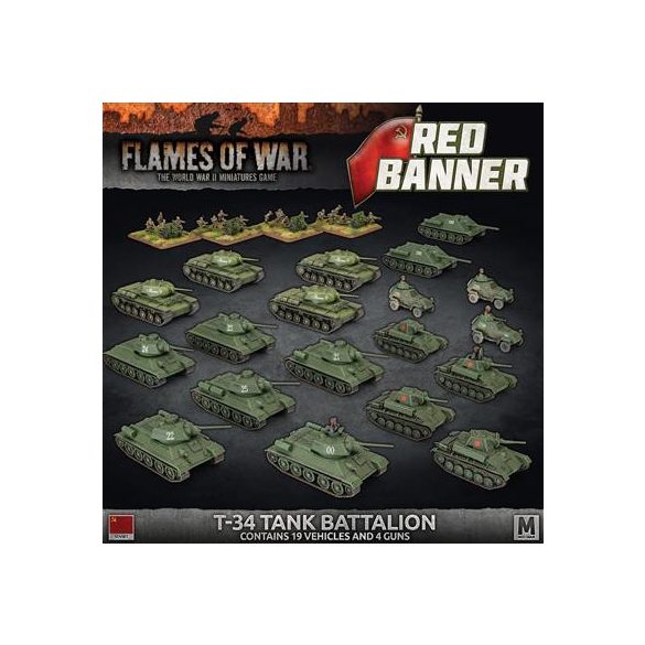 Flames Of War: Eastern Front Soviet Tank Battalion Army Deal (MW) - EN-SUAB15