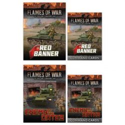 Flames Of War: Eastern Front Soviet Eastern Front Unit & Command Cards (174 Cards) - EN-FW257-SCB