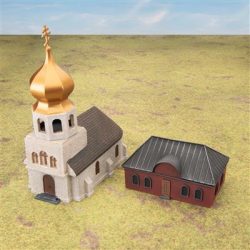 Flames Of War: Eastern Front: Soviet Buildings - EN-FW257-BB03