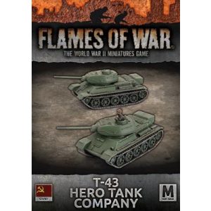 Flames Of War: Eastern Front T-43 Tank Company (x2) - EN-SBX72