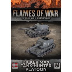 Flames Of War: Eastern Front Dicker Max Tank-Huner Platoon (x2) - EN-GBX190