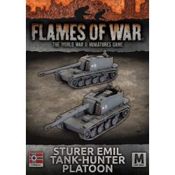 Flames Of War: Eastern Front Sturer Emil Tank-Huner Platton (x2) - EN-GBX191