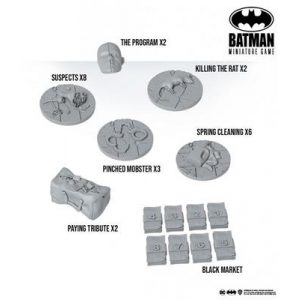 Batman Miniature Game: Organized Crime Markers - EN-ACC0065