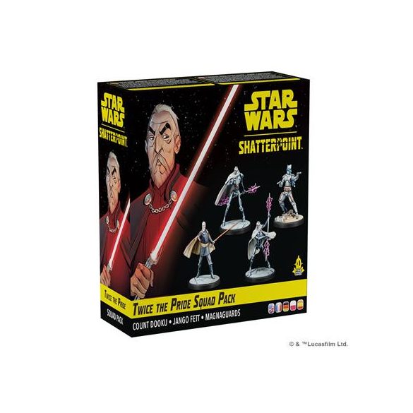 Star Wars: Shatterpoint - Twice the Pride – Count Dooku Squad Pack - EN/FR/IT/DE/SP-SWP03