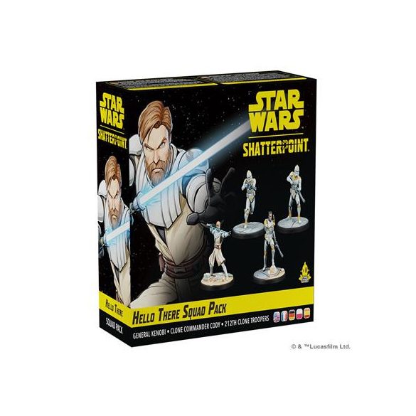 Star Wars: Shatterpoint - Hello There – General Obi-Wan Kenobi Squad Pack - EN/FR/IT/DE/SP-SWP06