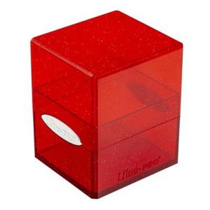 UP - Satin Cube - Glitter Red-16009
