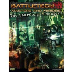 Battletech Masters & Minions Starcorps Dossiers - EN-35240CAT