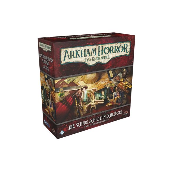 Arkham Horror: Das Kartenspiel – Die scharlachroten Schlüssel (Ermittler-Erweiterung) - DE-FFGD1169