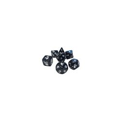 Munchkin Polyhedral Dice (7) Black/White-SJG5545D