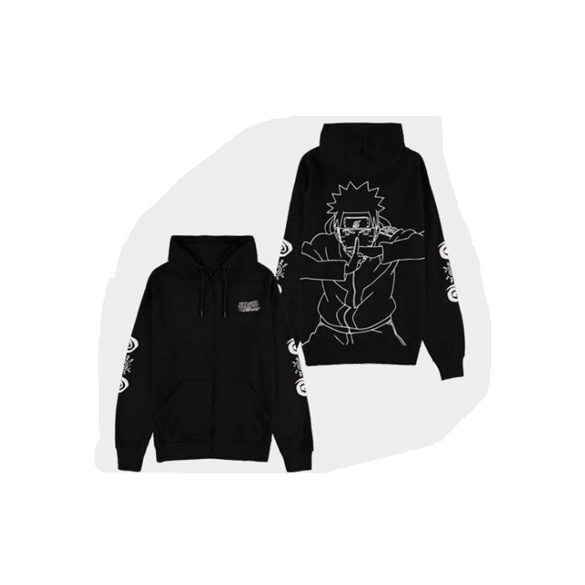 Naruto Shippuden - Men's Zipper Hoodie-HD084513NRS-XL