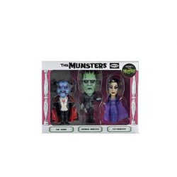 Rob Zombie's Munsters – Retro Big Head Figure 3-Pack-NECA56093