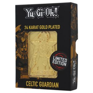 Yu-Gi-Oh! Limited Edition 24K Gold Plated Collectible Celtic Guardian-KON-YGO53G