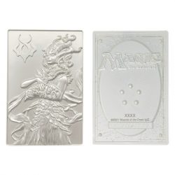 Magic the Gathering Limited Edition .999 Silver Plated Vraska Metal Collectible-HAS-MAG34