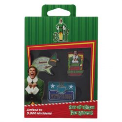 Elf Limited Edition Pin Badge Set-THG-ELF01