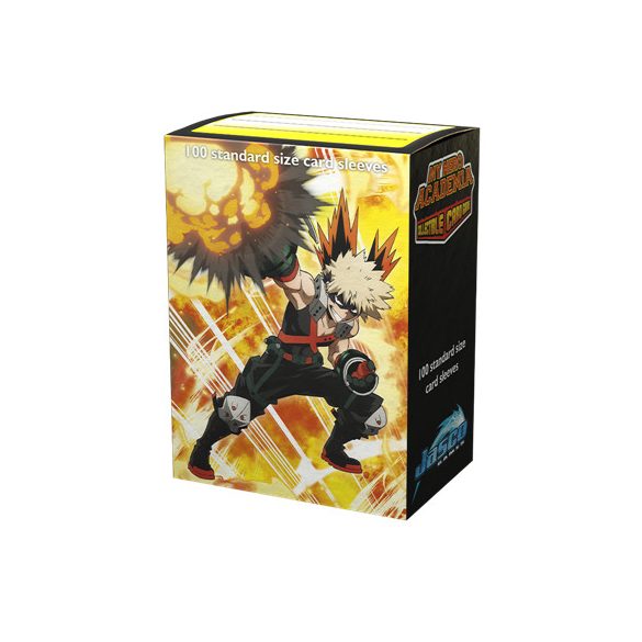 License Standard Size Sleeves - Bakugo Explode (100 Sleeves)-AT-16036