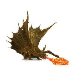 D&D Nolzur's Marvelous Miniatures: Adult Gold Dragon - EN-WZK90601