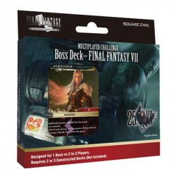 Final Fantasy TCG - Multiplayer Challenge Boss Deck Display (6 Deck) - Final Fantasy VII - DE-XTCSDZZZ38