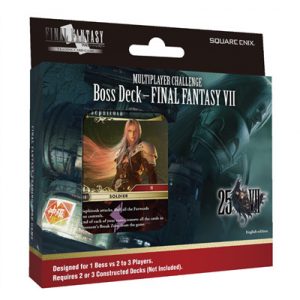 Final Fantasy TCG - Multiplayer Challenge Boss Deck Display (6 Deck) - Final Fantasy VII - DE-XTCSDZZZ38