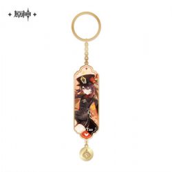 Genshin Impact - Character Drawing Card Metal Keychain: Hu Tao-SAK15609